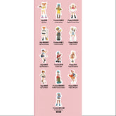 Peach Riot Rush Hour Series Whole Set Brand New With Plastic